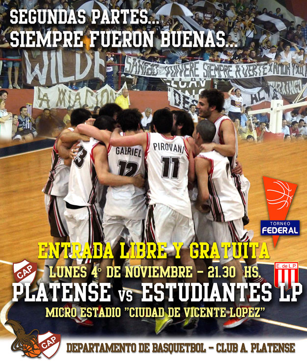 Afiche Platense EstudiantesLP 02 web