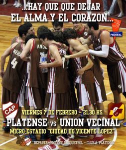 Platense UnionVecinal baner Web