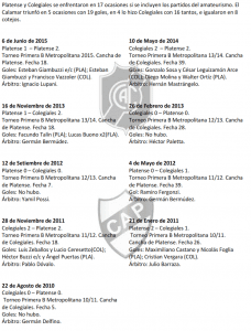 Hist Cole vs Platense