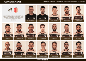 Convocados vs Barracas