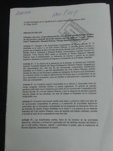 Presentación Proyecto de Ley 1