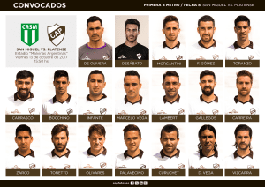 convocados vs san miguel fecha 8
