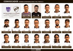 convocados vs ts fecha 12