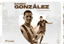 Ramiro González estampó la firma y ya es «Calamar»