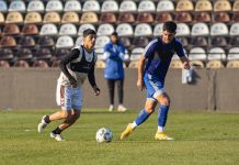 Primer amistoso e igualdad ante Godoy Cruz