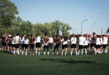 Regresó a los entrenamientos en Saavedra